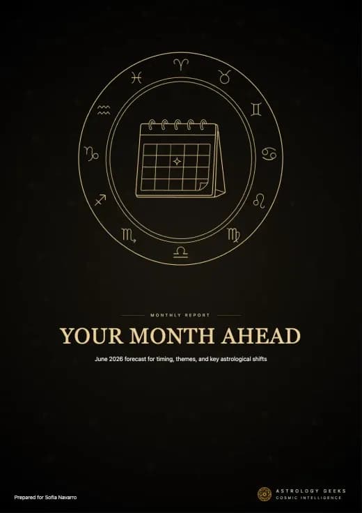 Monthly Forecast Report cover preview