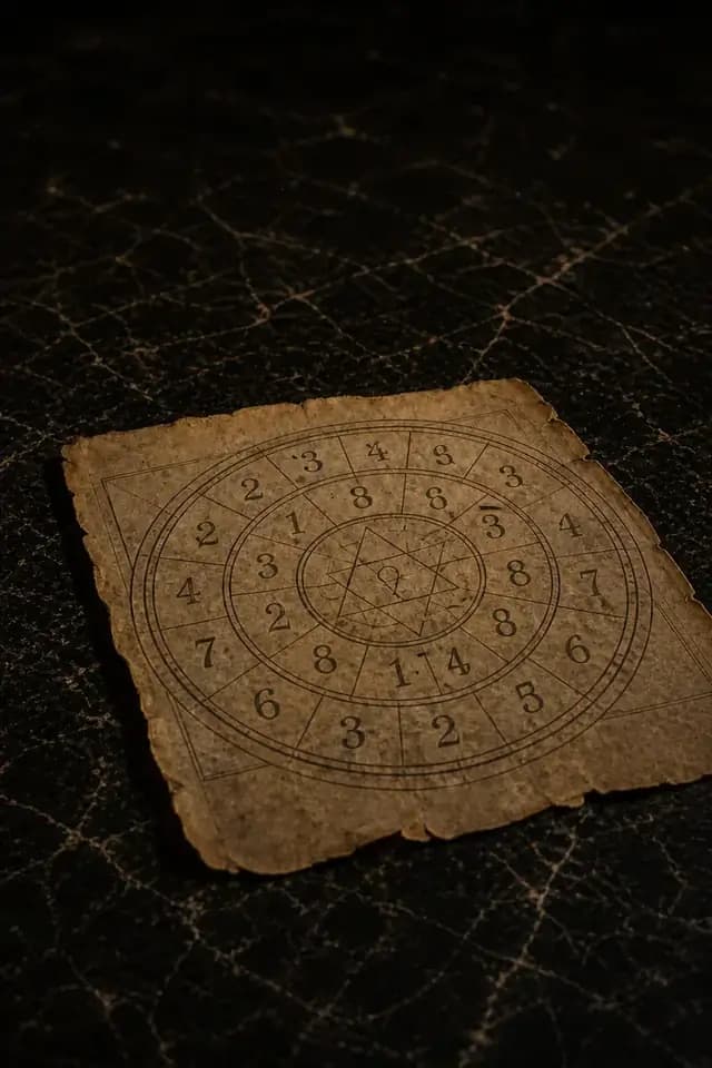 Sample numerology reading layout